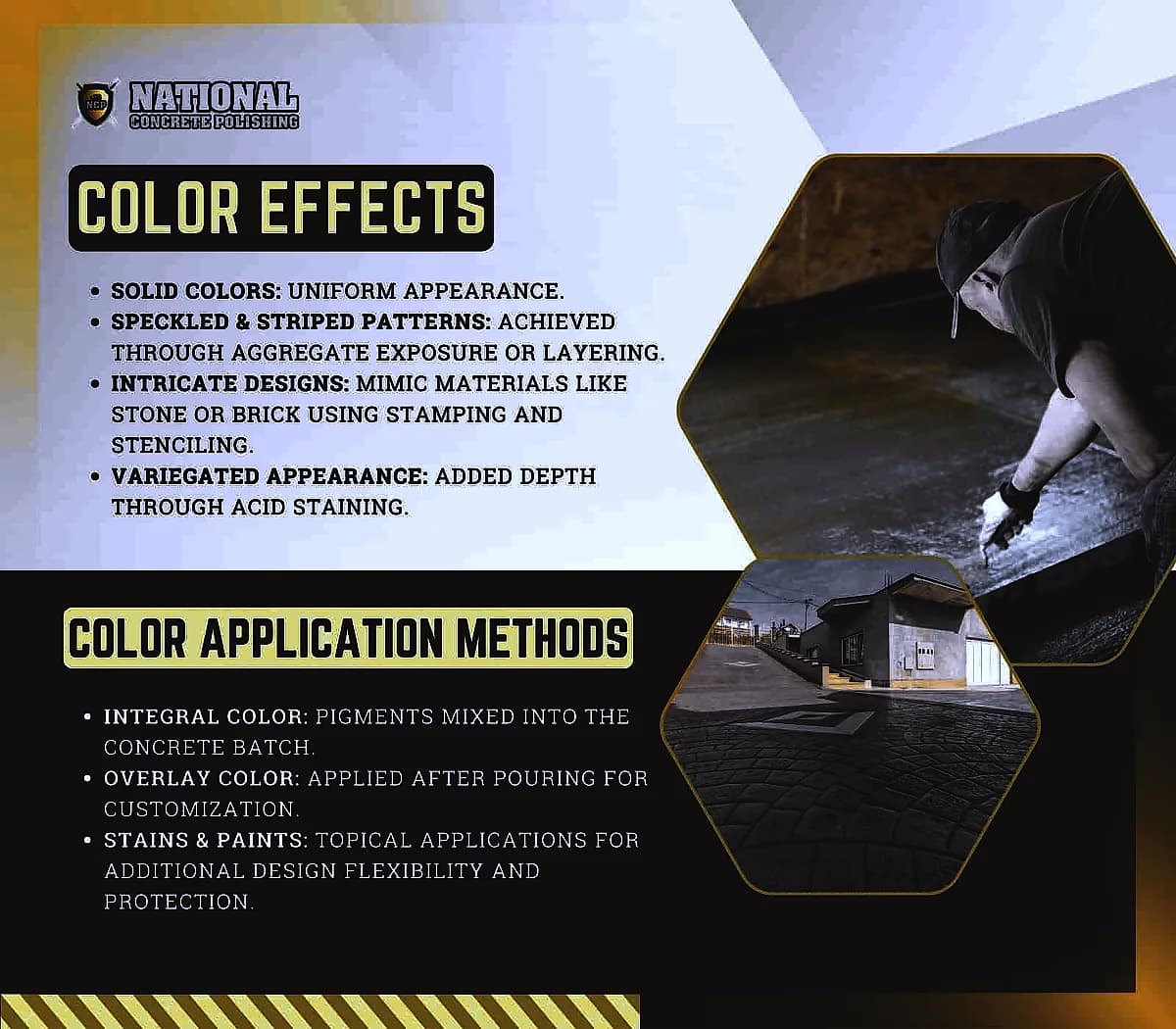 How to Color Concrete? — National Concrete Polishing