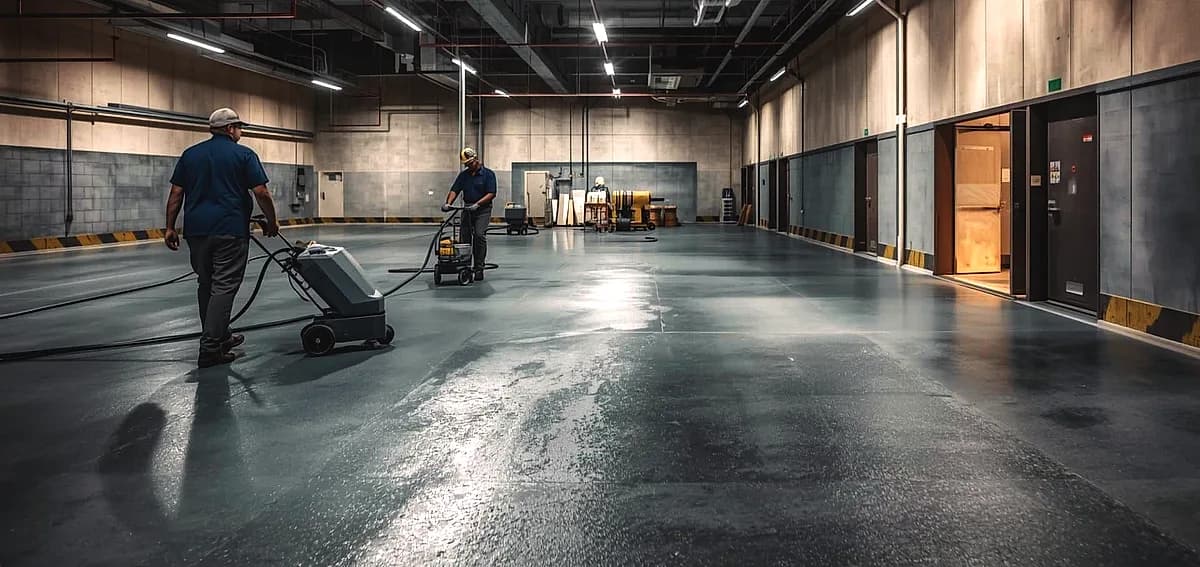 commercial epoxy loading dock