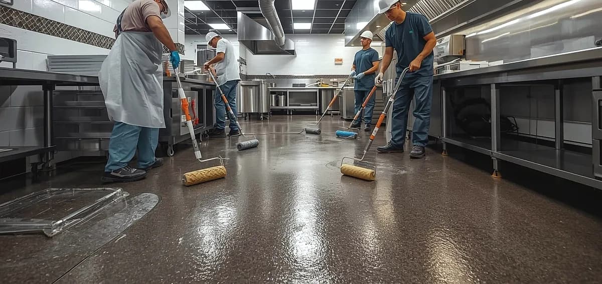 Commercial Epoxy Restaurant Fort Lauderdale