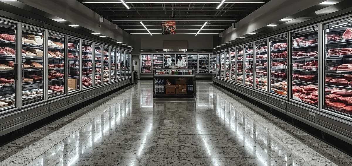 commercial epoxy supermarket