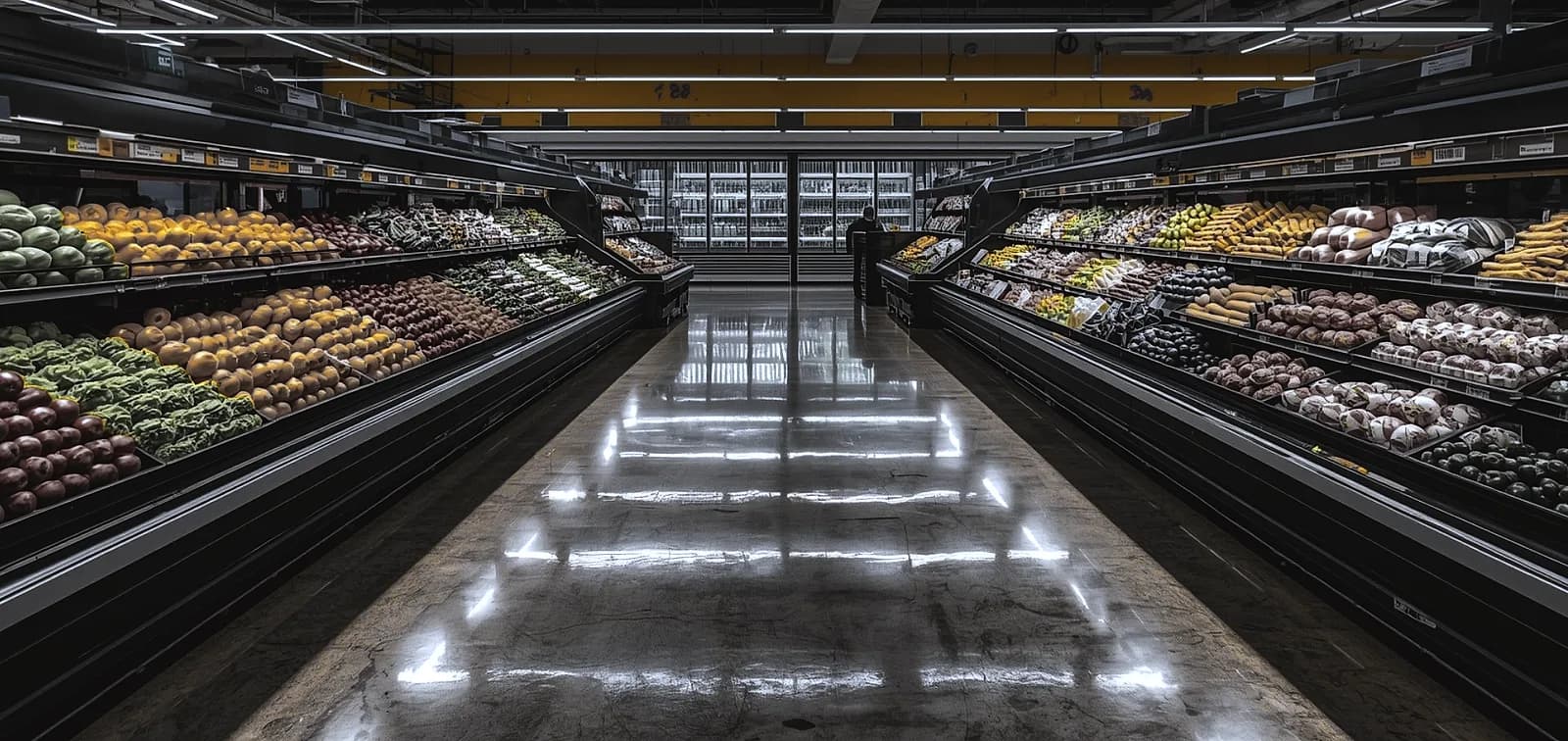 commercial epoxy supermarket