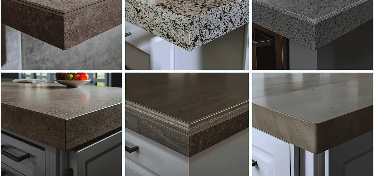 concrete countertop edge profiles