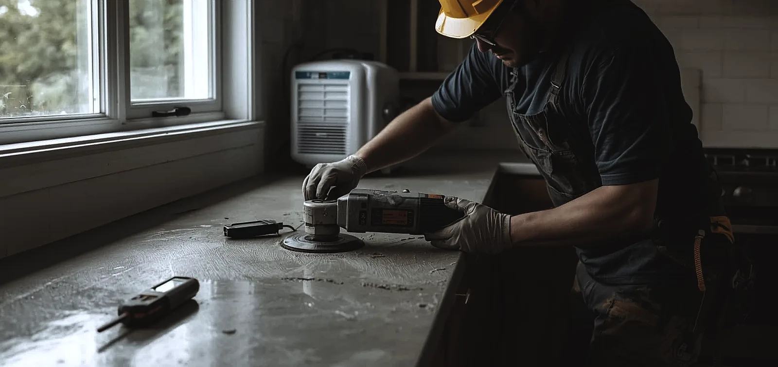 concrete countertop sealing