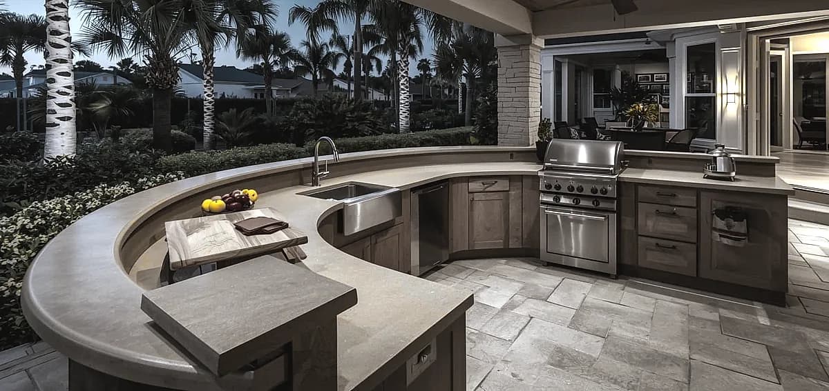 Concrete Countertops Outdoor Florida