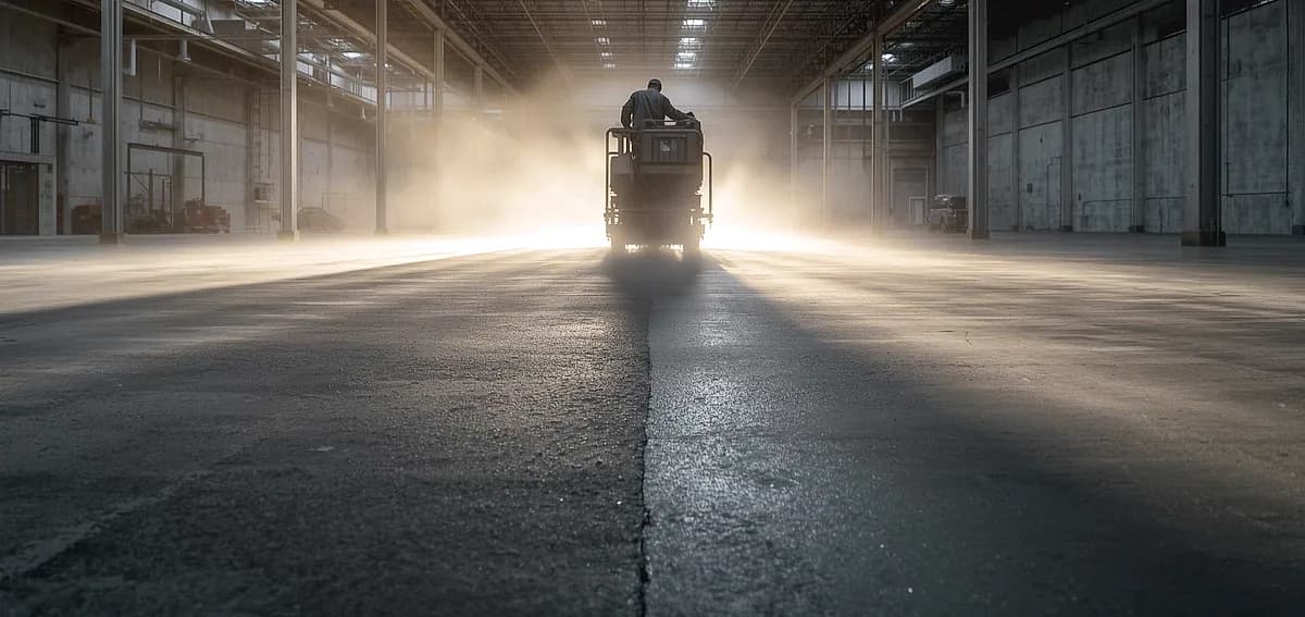 concrete densifier polishing