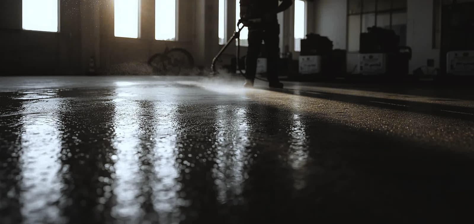 concrete densifier polishing