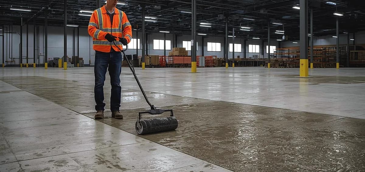 concrete densifier polishing