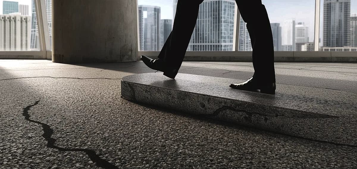 concrete floor deflection bounce