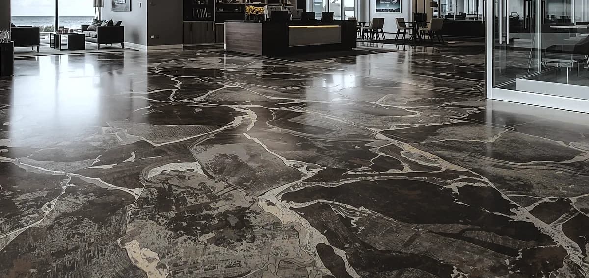 concrete floor finishes for commercial spaces Fort Lauderdale