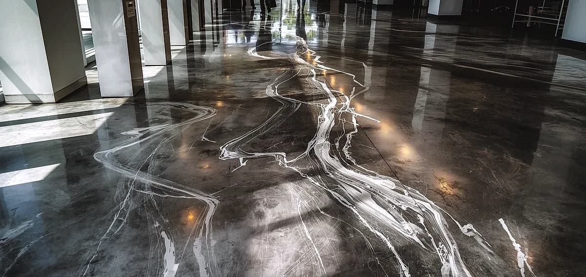 concrete floor finishes for commercial spaces Miami