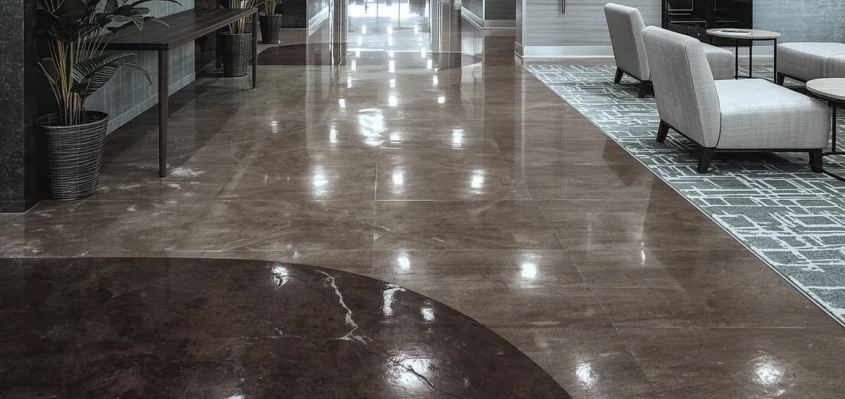 concrete floor finishes for commercial spaces Miami