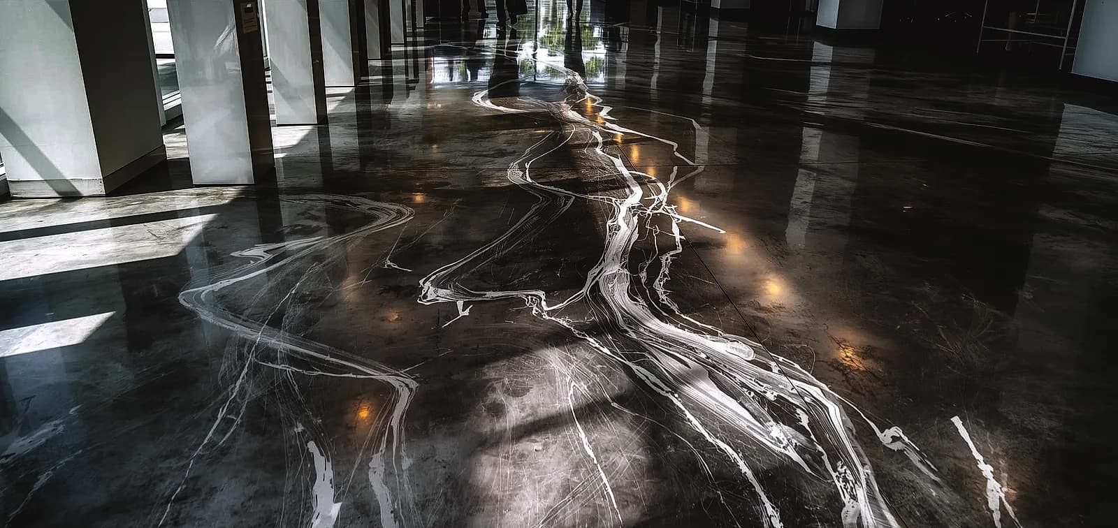 concrete floor finishes for commercial spaces Miami