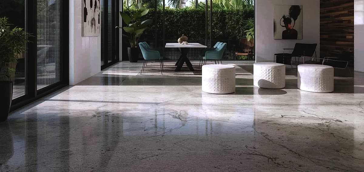 concrete floor finishes for residential spaces Fort Lauderdale