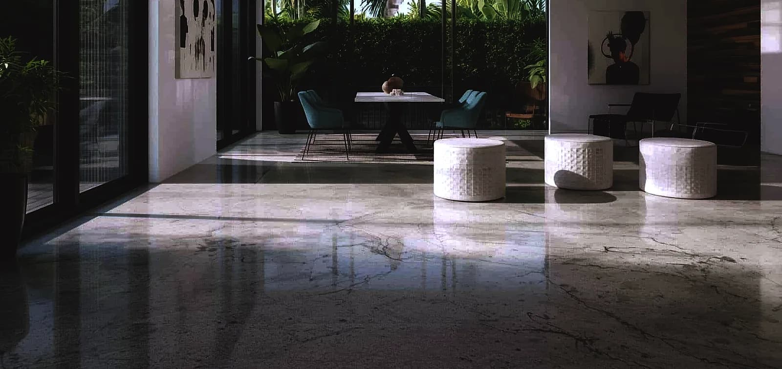 concrete floor finishes for residential spaces Fort Lauderdale