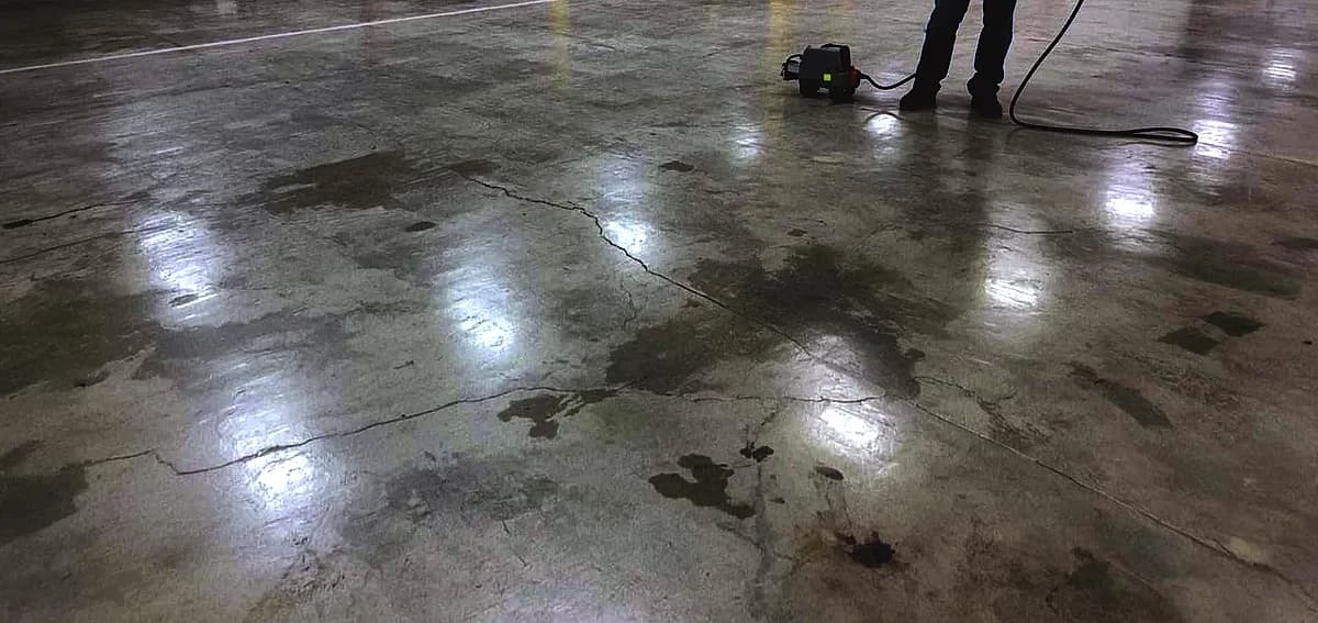 concrete floors to telegraph