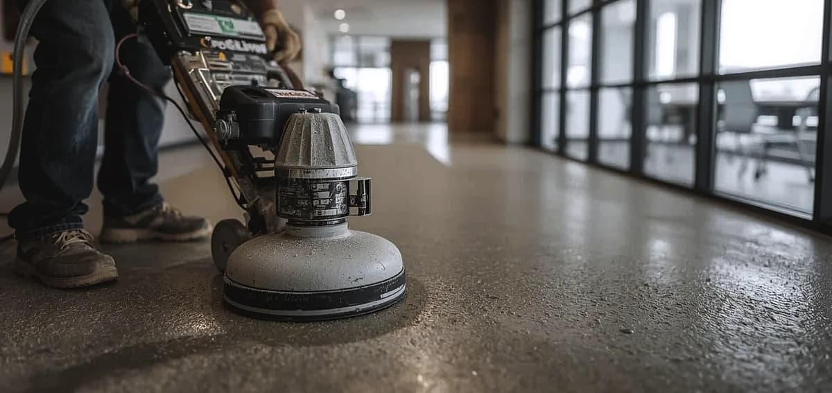 concrete floors to telegraph
