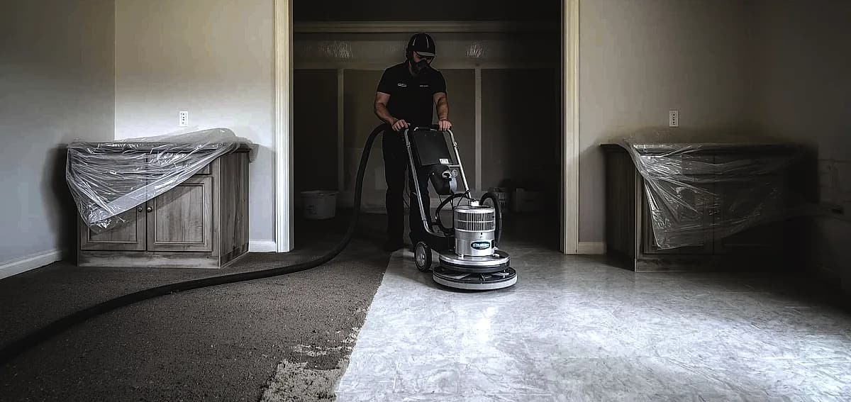 concrete polishing for home
