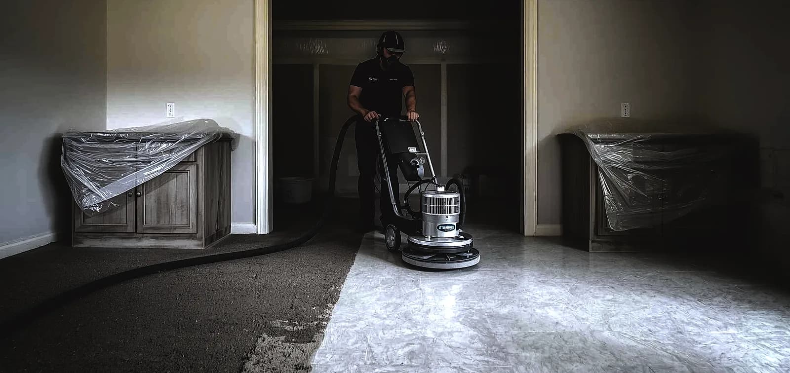 concrete polishing for home