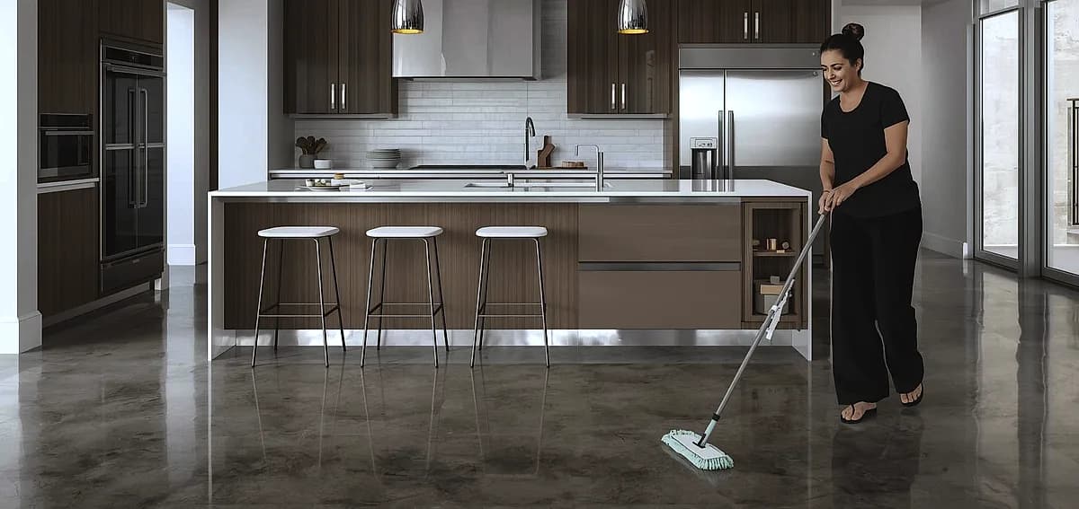concrete polishing for home