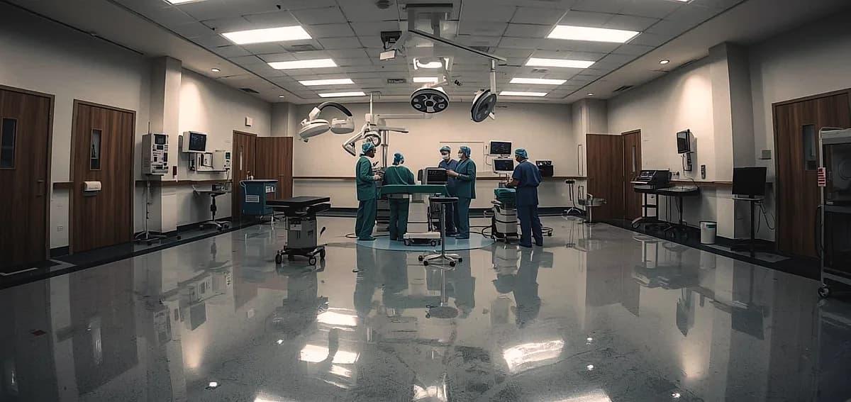 Concrete Polishing Hospital Standards Miami