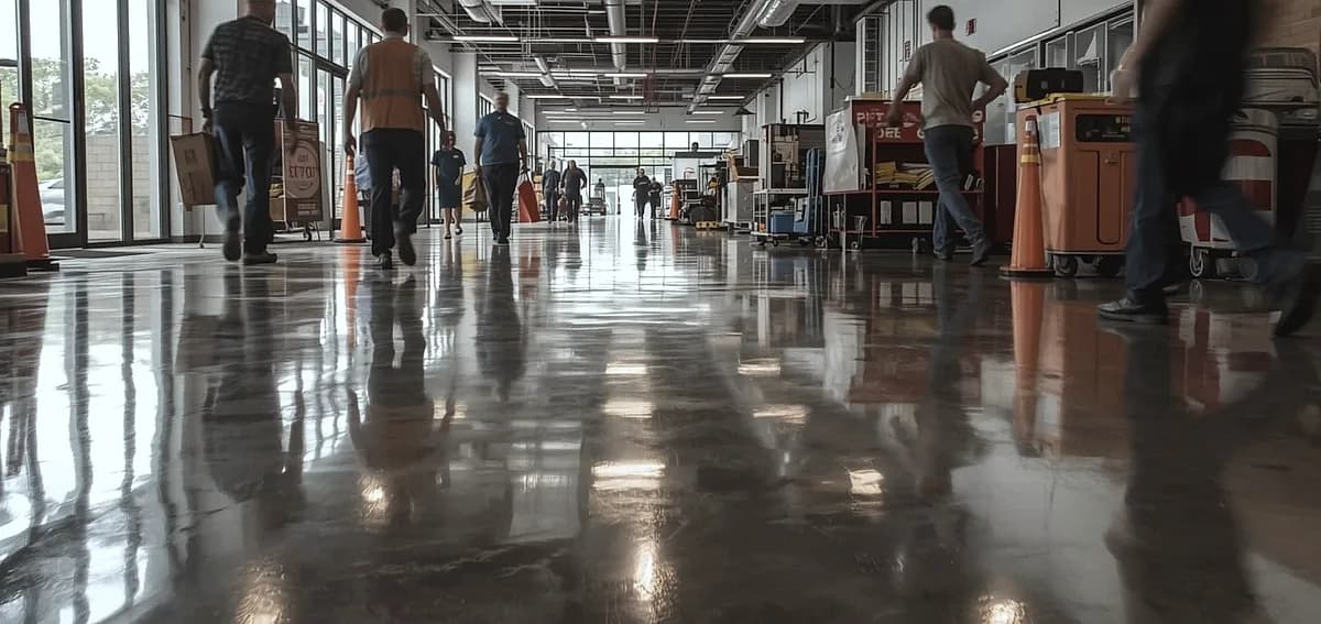 concrete polishing Miami commercial