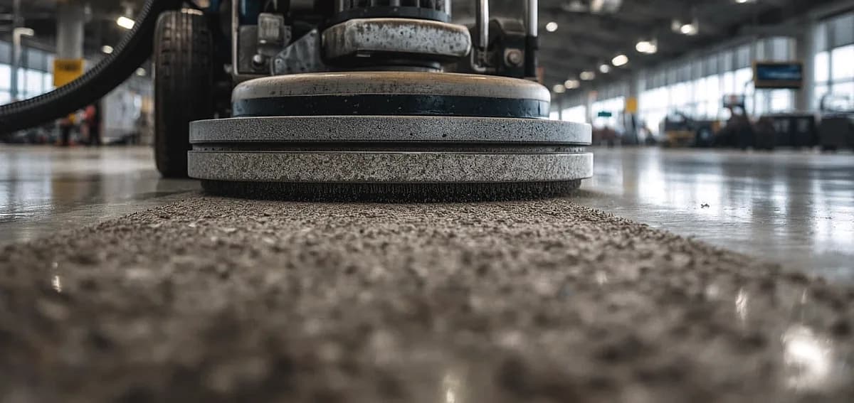 concrete polishing South Florida airport