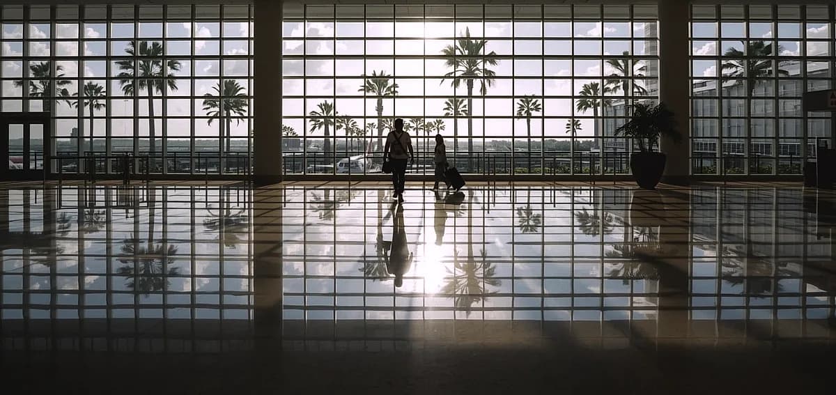 concrete polishing South Florida airport