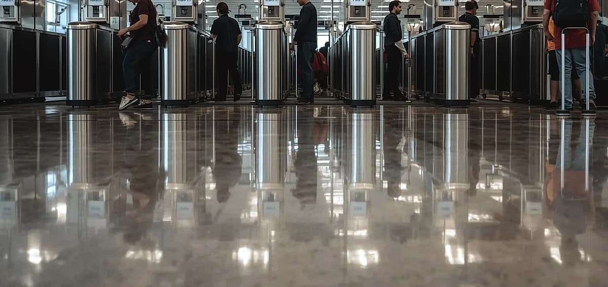 concrete polishing South Florida airport