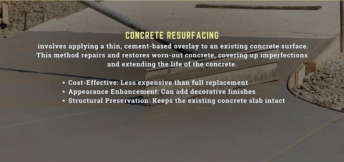 what is concrete resurfacing