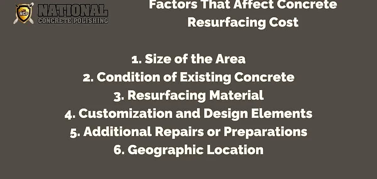 How Much Does Concrete Resurfacing Cost in 2025? — National Concrete Polishing