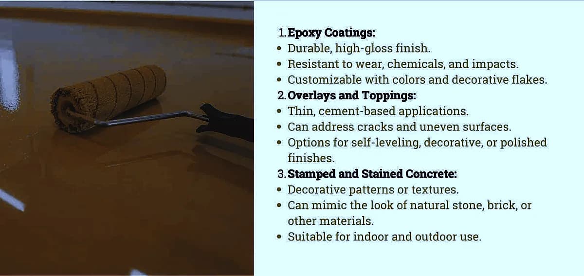 How to Choose the Best Concrete Resurfacing Process For the Space — National Concrete Polishing