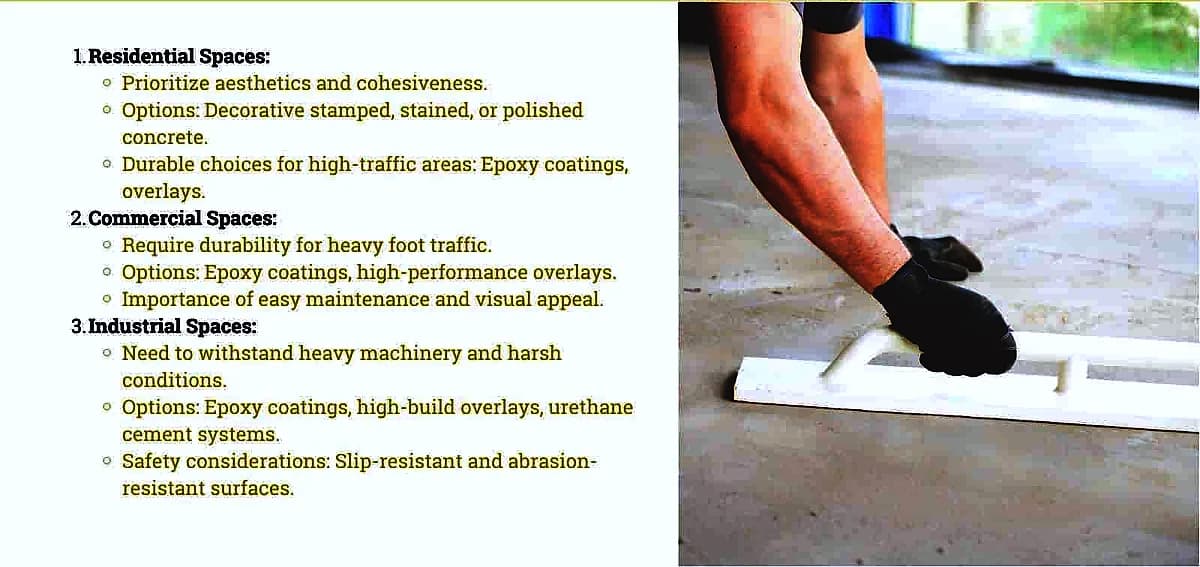 How to Choose the Best Concrete Resurfacing Process For the Space — National Concrete Polishing