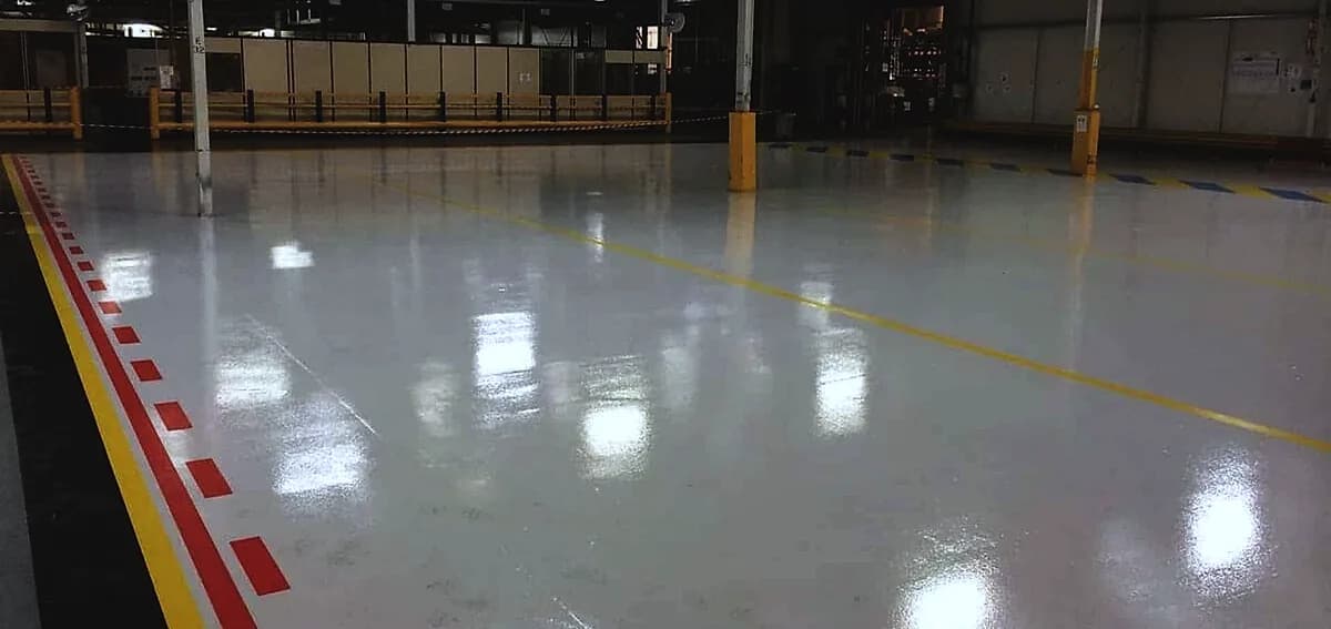 how long before you can park on epoxy floor