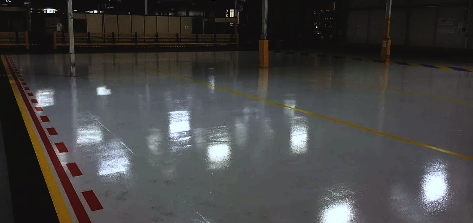 how long before you can park on epoxy floor