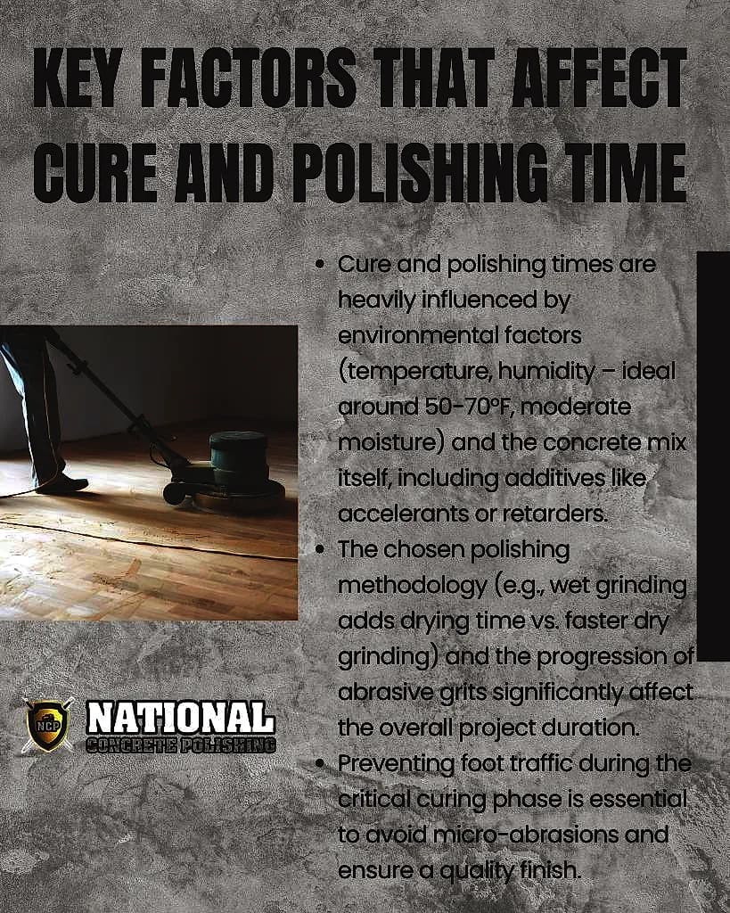 Discover How Long Concrete Polishing Takes in South Florida — National Concrete Polishing