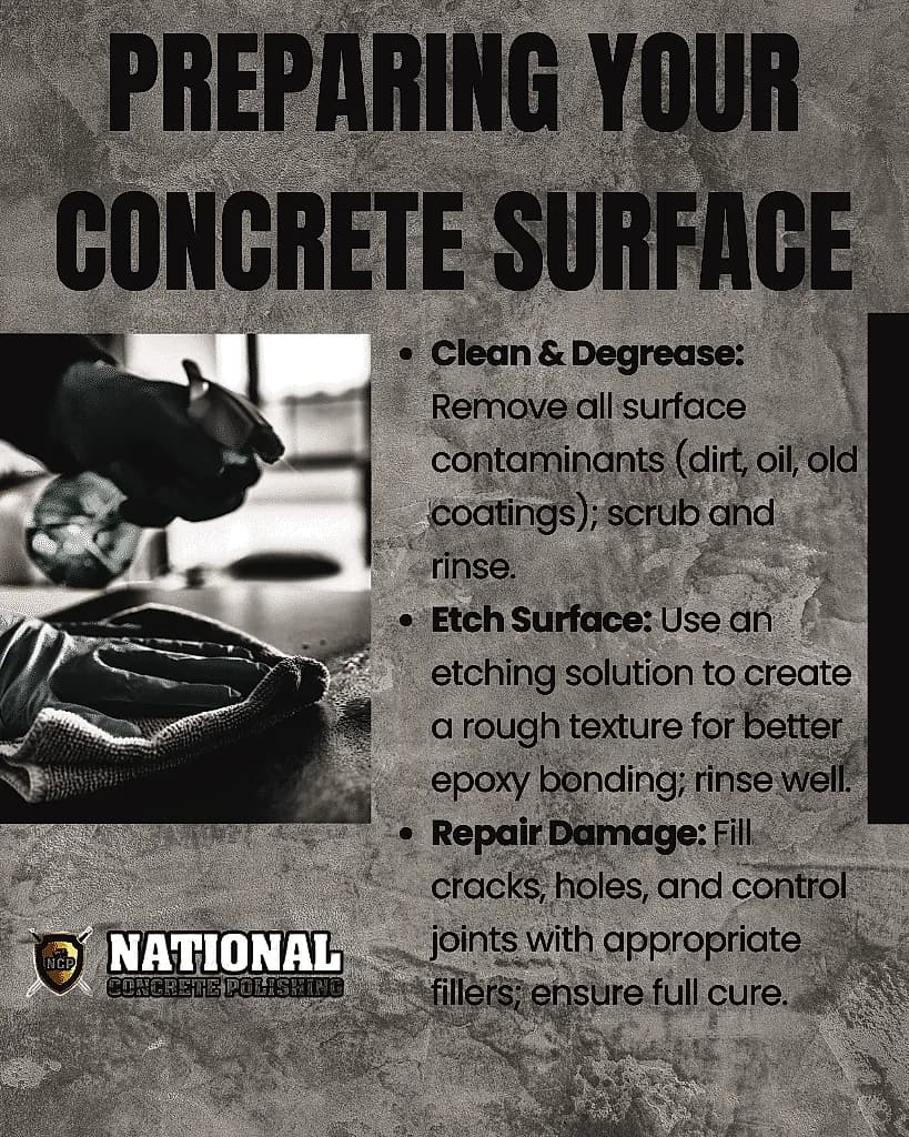 DIY Epoxy Garage Floor Guide by National Concrete Polishing — National Concrete Polishing