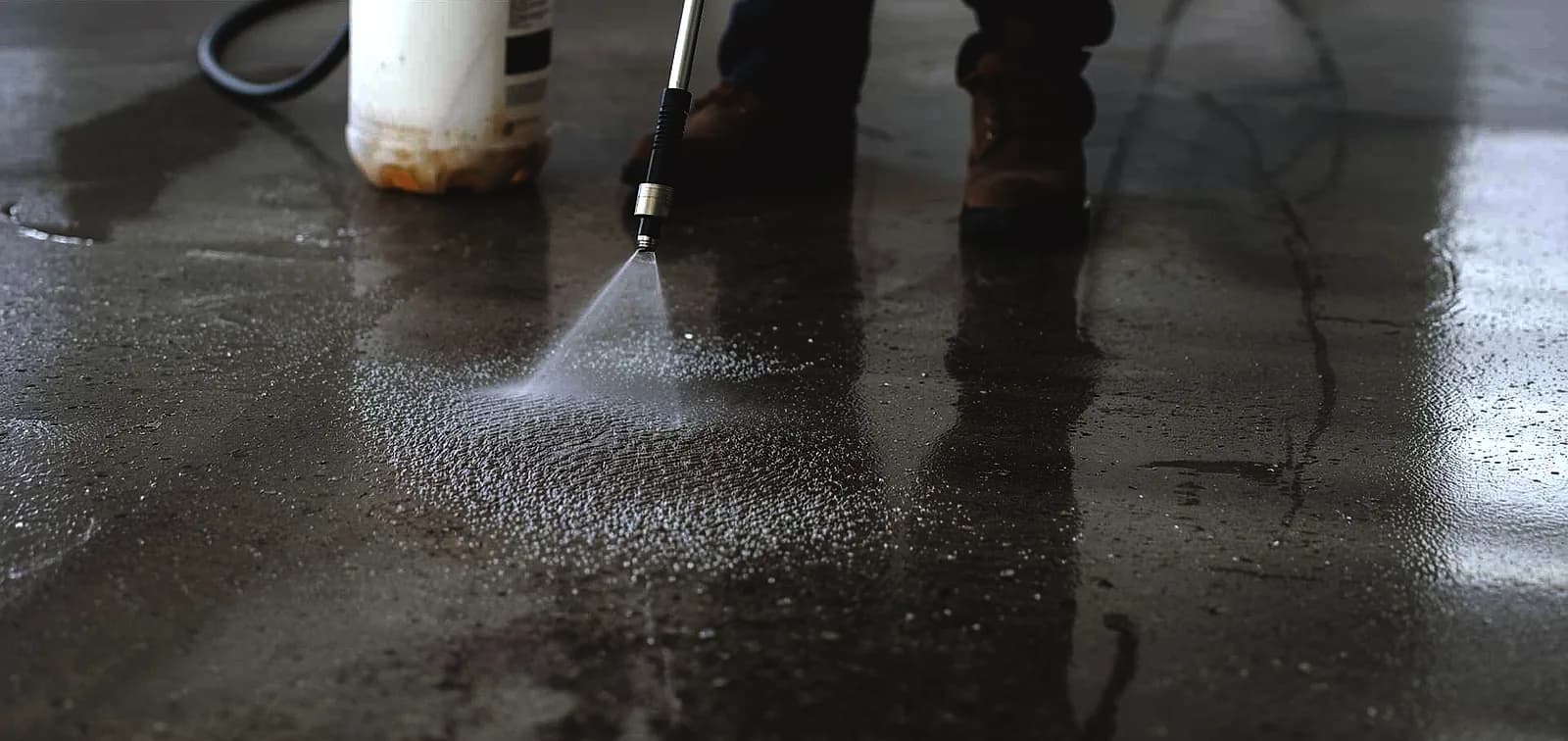 diy polish concrete floor