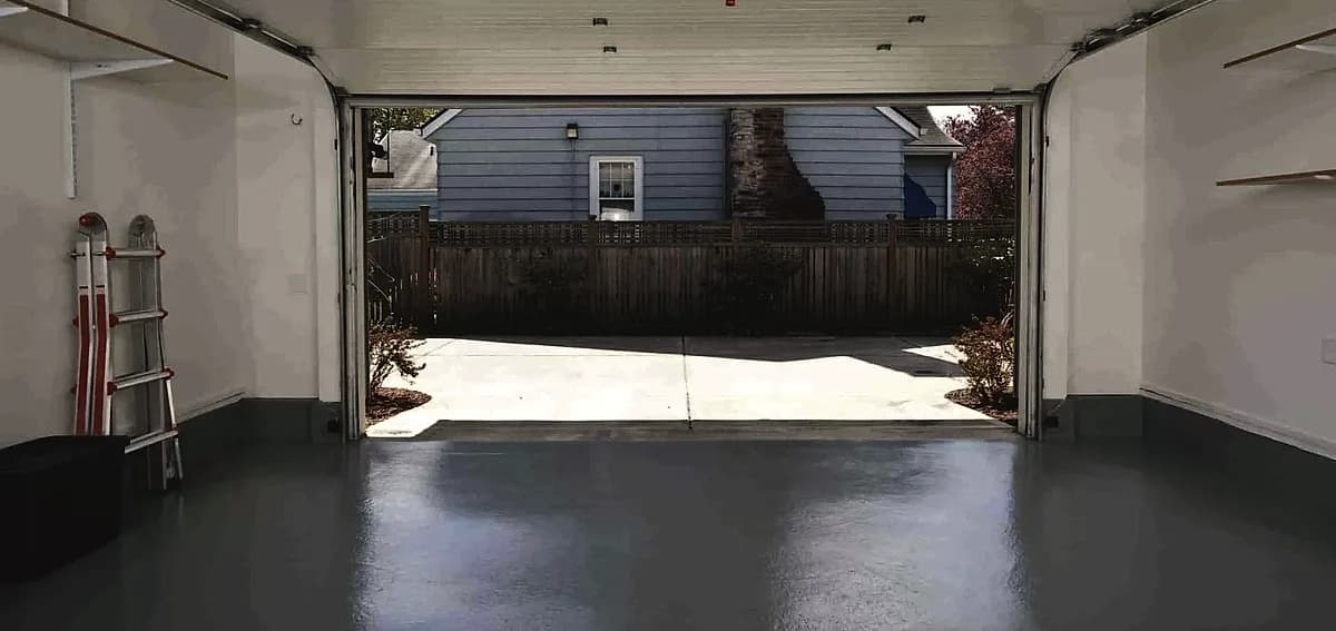does epoxy garage floor add value