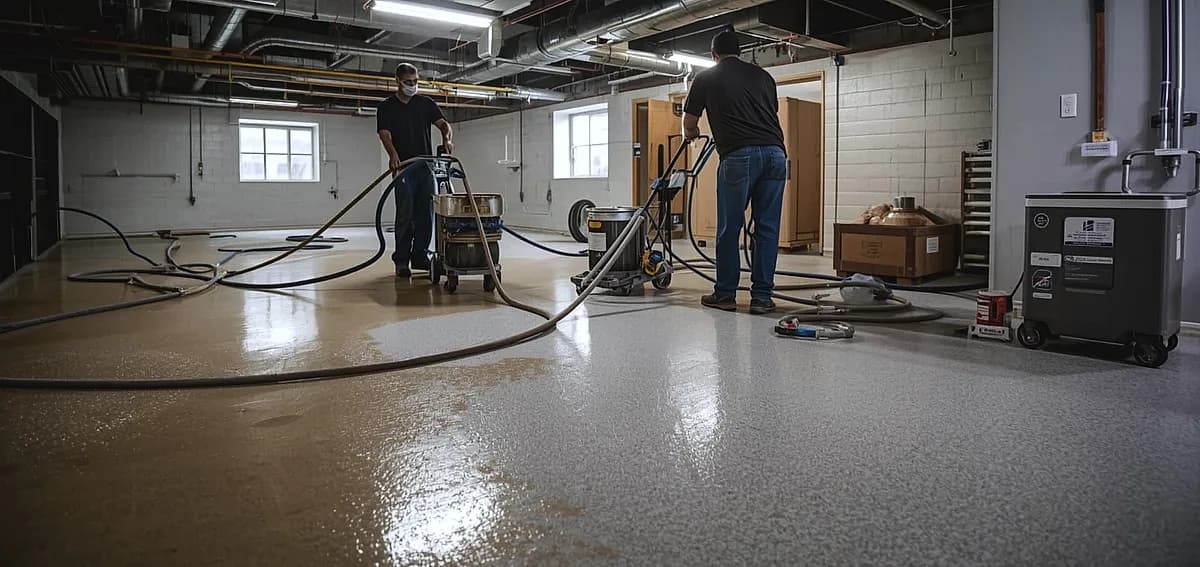 Epoxy Basement Floor South Florida