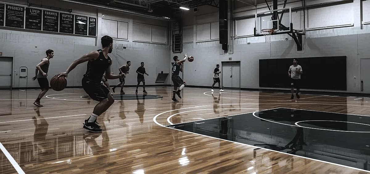 epoxy floor Miami sports facility