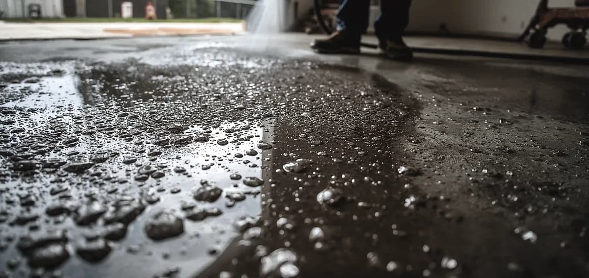 epoxy floor peeling fix