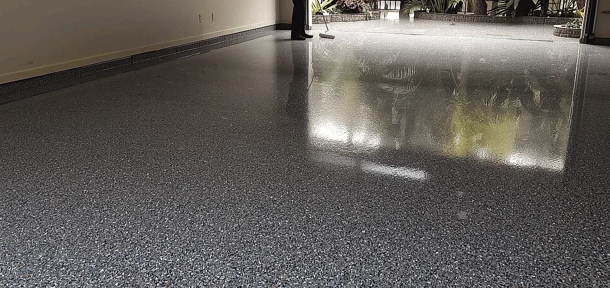 epoxy floor peeling fix