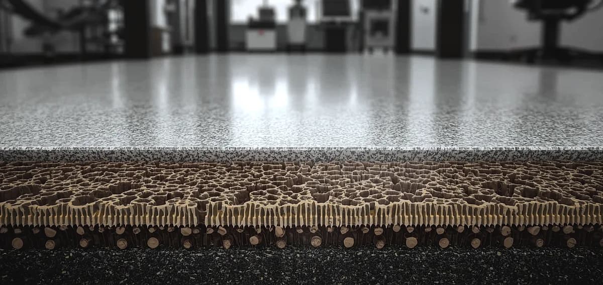 epoxy floor South Florida recording studio