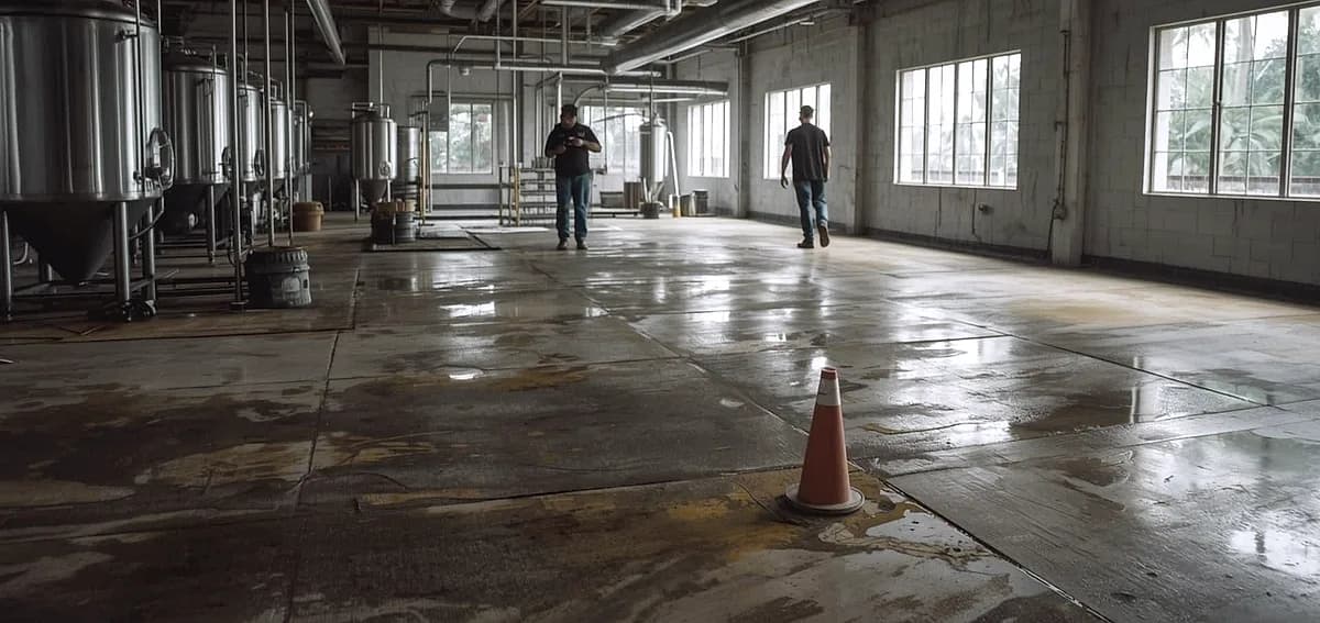 epoxy flooring brewery Miami