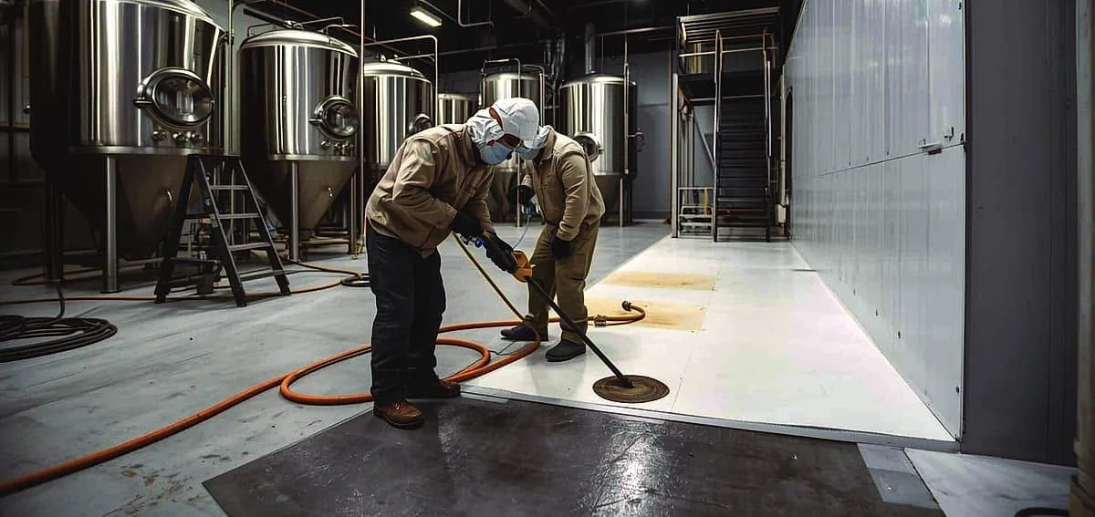 epoxy flooring brewery Miami