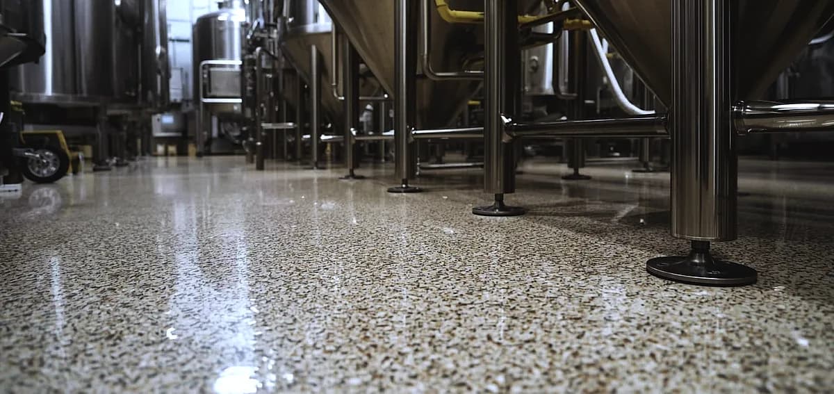 epoxy flooring brewery Miami