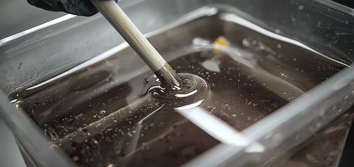 what is epoxy flooring made of