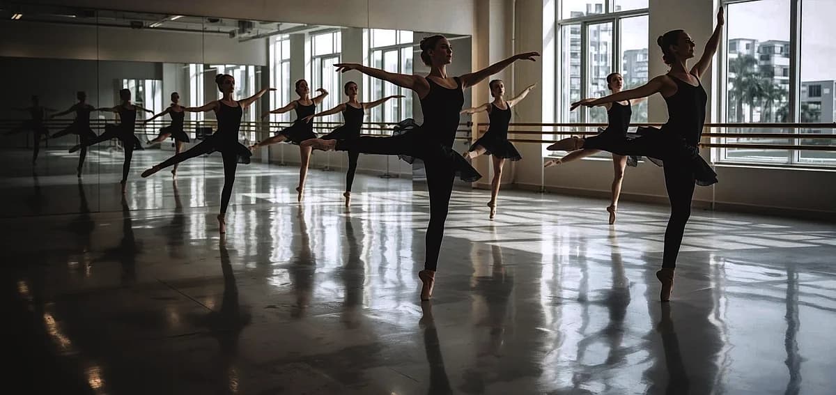 epoxy flooring Miami dance studio