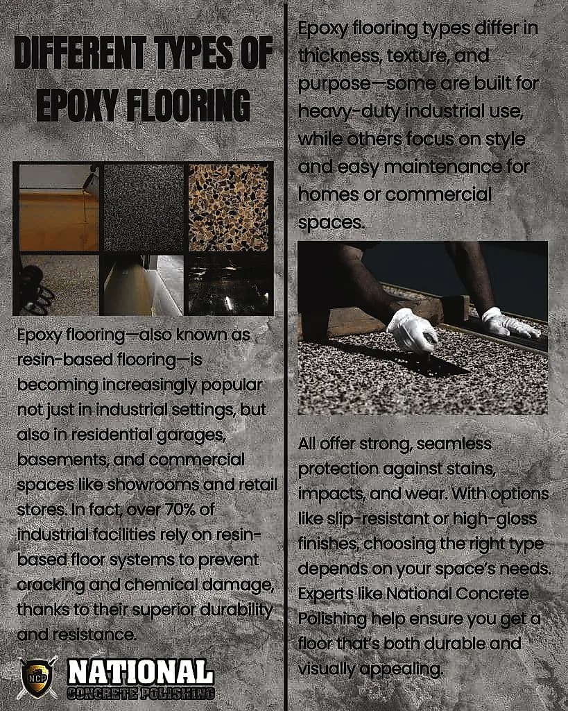Different Types Of Epoxy Flooring