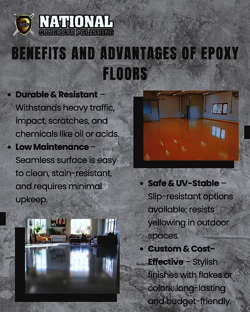 Benefits and Advantages of Epoxy Floors